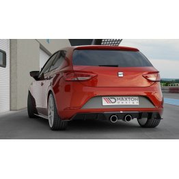 Диффузор заднего бампера на Seat Leon III Cupra